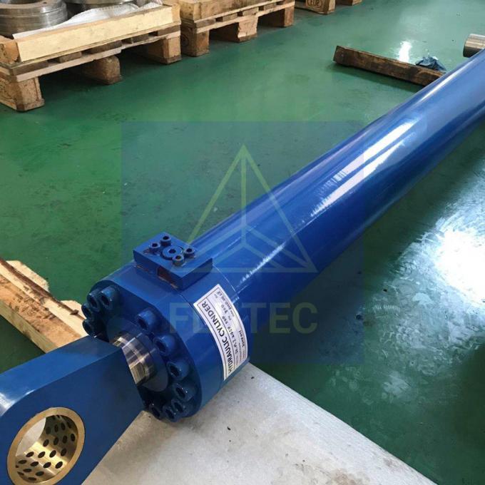 سیلندر های هیدرولیک سفارشی سنگین 100٪ آزمایش فشار برای برش فلزات فلزی 4