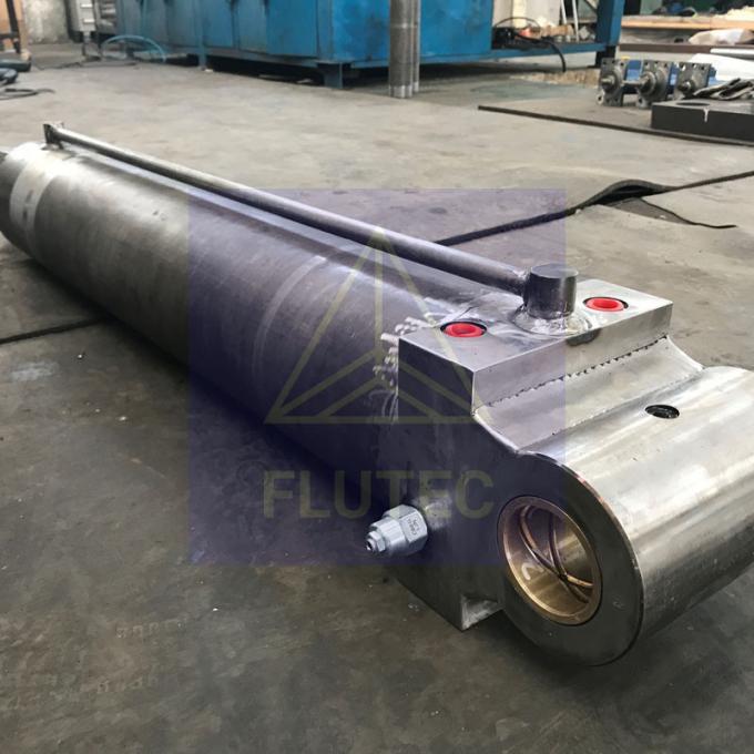 آزمایش فشار 100٪ سیلندر هیدرولیک دریایی دوگانه برای جرثقیل کشتی 4