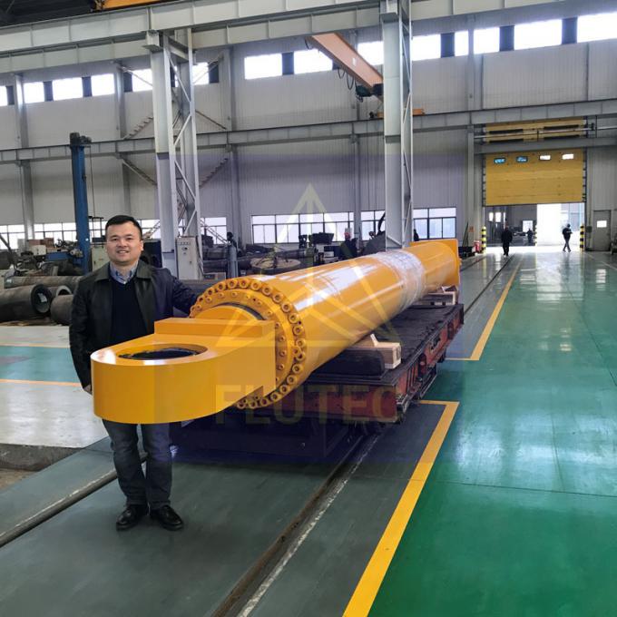 سیلندر هیدرولیک دریایی سفارشی شده 40Mpa برای مطبوعات جعل هیدرولیک 2