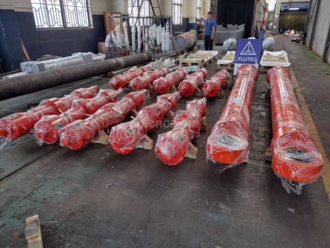40MPa سیلندر هیدرولیک دریایی آسیاب نوع بوم سیلندر روغن هیدرولیک 1