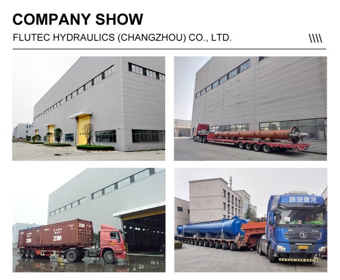 ISO9001 4000Ton سلندر هیدرولیک سفارشی حفاری بزرگ برای بستر بلند 9