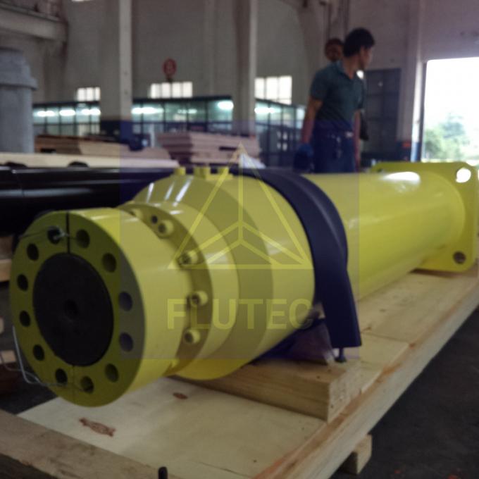 فشار فشار صنعتی هیدرولیک سیلندر برای هیدرولیک بالر SGS گواهینامه 4