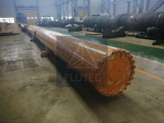 سیلندر هیدرولیک صنعتی سنگین 400 تن سیلندر روغن فشار هیدرولیک 3