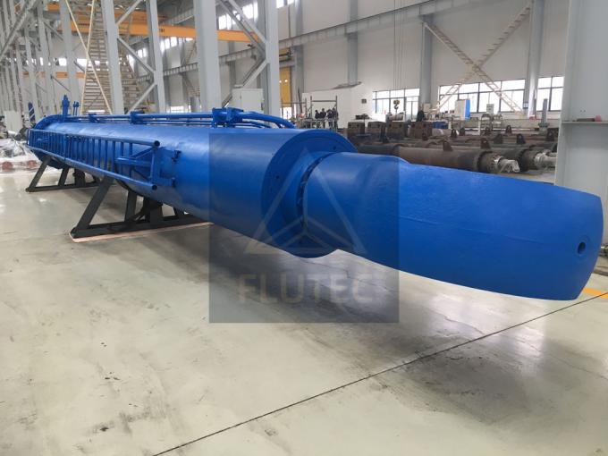 سیلندر هیدرولیک صنعتی سنگین 400 تن سیلندر روغن فشار هیدرولیک 7