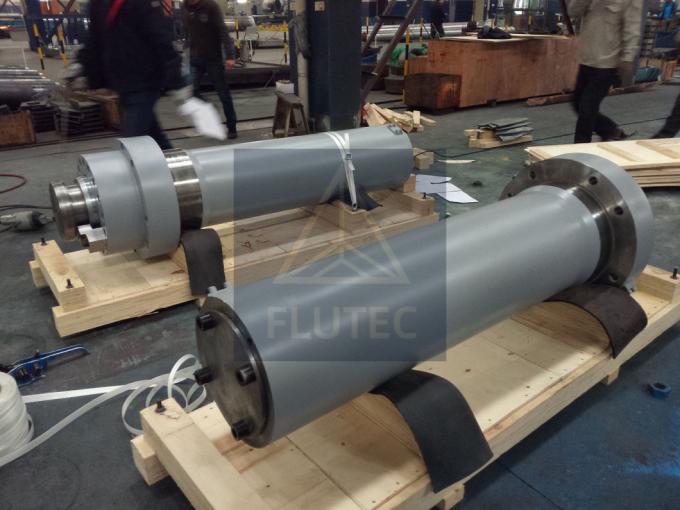 سیلندر هیدرولیک صنعتی سنگین 400 تن سیلندر روغن فشار هیدرولیک 8