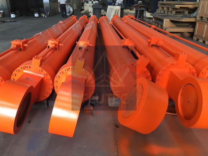 سیلندر هیدرولیک صنعتی سنگین 400 تن سیلندر روغن فشار هیدرولیک 10