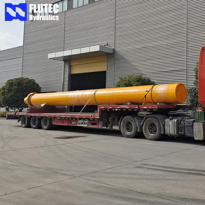Borer760xRod380xStroke12000 سیلندر هیدرولیک برای خط تولید هیدرولیک سرد 0